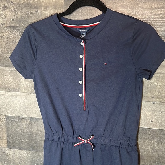 New Cute Navy Blue Tommy Hilfiger Romper - Picture 2 of 6